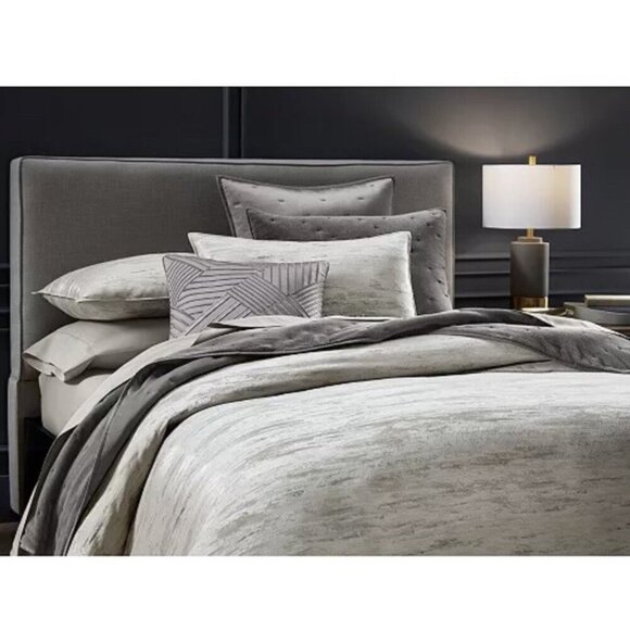 Hotel Collection Impasto Stone 3-Pc. Comforter Set, Full/Queen - Picture 2 of 6